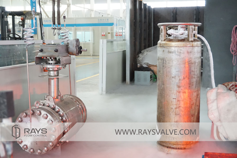 Side Entry Cryogenic Ball Valve